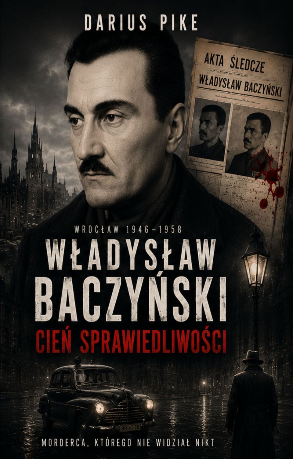 Okładka książki Władysław Baczyński. Cień sprawiedliwości autorstwa Dariusa Pike'a